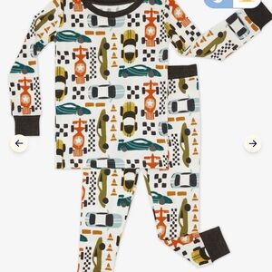 Little Sleepies “fast lane two-piece pajama set”